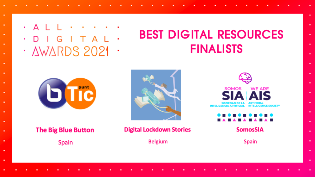 Congratulations to ALL DIGITAL Awards 2021 Finalists • ALL DIGITAL